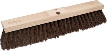 Straßenbesen 60cm, Bahia Sattelholz, 4x26 Reihen vorne