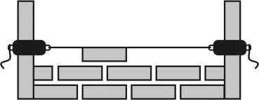 Preview: Schnurspannerklötze 2 Stück Schnellspannverschluß