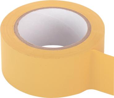 Schalungsfugenband gerillt, 50mm, Rolle mit 33m, gelb vorne