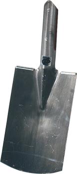 Preview: Profi-Spaten mit DIN-Tülle, dopp. genietet, Eschen-T-Stiel