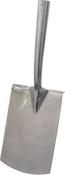 Preview: Edelstahlspaten 18x29cm, Eschenstiel, T-Griff