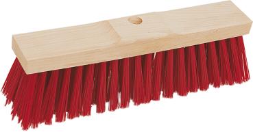 Straßenbesen 60cm, Elaston Sattelholz mit Stielloch vorne