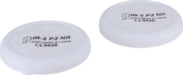 P2 Vorfilter 1 Paar für STFEB4 im Blister vorne