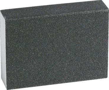Schleifschwamm grob 100x70x25 mm K. 60 4seitig vorne