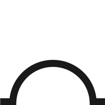 Preview: Kalksandstein-Klebekelle 365mm Halbrundzahnung, verzinkt