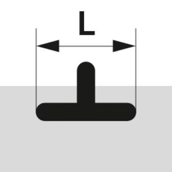 Preview: Fugen T-Stück 3x60x15mm 100Stk Kunststoff m. Auftriebsicheru.