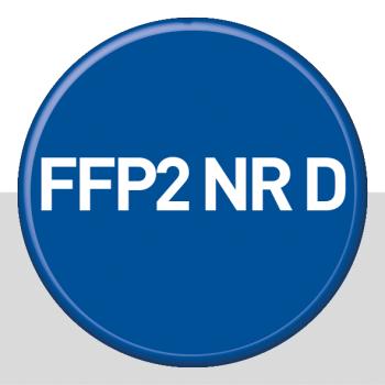 Preview: 3M FFP2 NRD Staubmaske 5 Stück mit Ausatemventil, Faltmaske