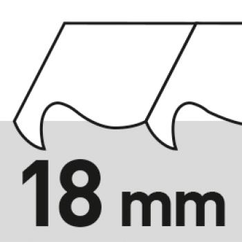 Preview: Abbrech-Hakenklingen 10 Stück 18mm, ohne SB