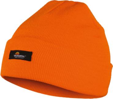 Warnschutz-Wintermütze, Orange 100% Acryl, VW21503 vorne