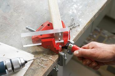 Preview: Winkelspanner 2x55mm, Bessey Ausladung 75mm