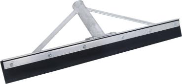 Gummischieber 60cm mit Strebe 600x65mm, Alu-Rücken vorne