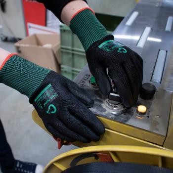 Preview: XC-Cut-C schwarz, Gr. 08 Spez.Garn, X-Wet PU, Touch