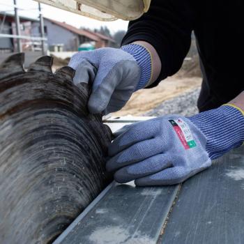 Preview: XC-Cut-F grau mel., Gr. 07 UHMWPE, Stahl, X-Wet PU, Touch