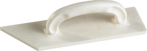 Fummelbrett, weiß, Kunststoff 8 x 26 cm vorne