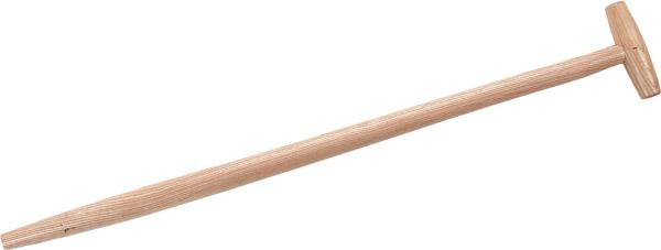 Spatenstiel Es.,T-Griff, 85 cm ger.,gewachst , für SP1/SP2/SP vorne