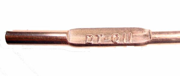 3 Stueck Stahl Schweissstaebe D=3 vorne