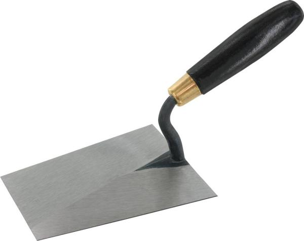 Maurerkelle 180mm, geschmiedet Schwanenhals vorne