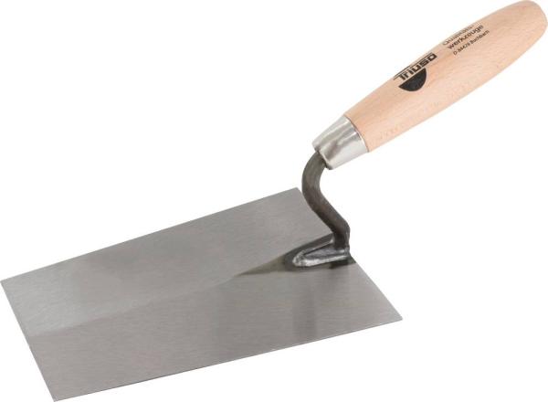 Kantige Kelle 160 mm ""PREMIUM"" mit Naturgriff vorne""