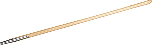 Gabelstiel Esche 135 cm, lack. spitz mit Schienenzwinge vorne