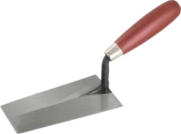 Berner Putzkelle 140mm geschmiedet, gerader Hals vorne