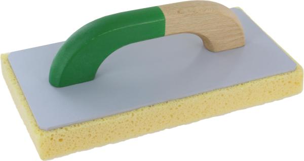 TRIUSO-Profi-Fliesenwaschbrett 14x28cm, Hydroschw.,geschlitzt vorne