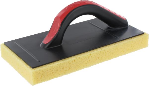 Fliesenwaschbrett 14x28cm, Hydroschwamm geschlitzt vorne