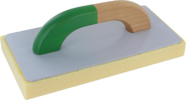 TRIUSO-Profi-Fliesenwaschbrett 14x28cm, Hydroschwamm vorne