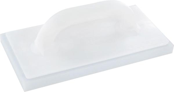 Kunststoffreibebrett 14x28 cm mit Polybelag vorne