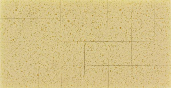 Fliesenwaschbrett 14x28cm,30mm Hydroschwamm, geschlitzt