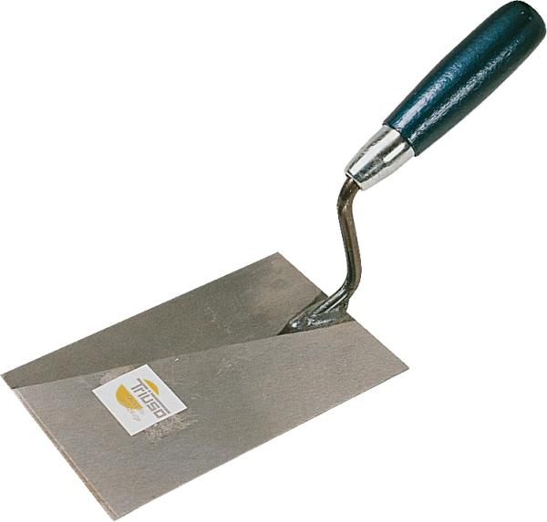 Gipserkelle 180 mm, ger. Hals (Degginger Form) vorne