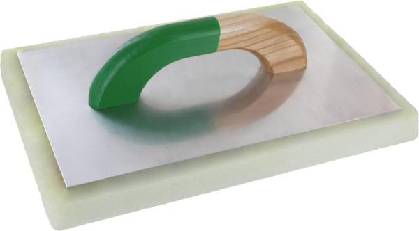 TRIUSO-Alu-Reibebrett 14x28 cm mit Polybelag vorne