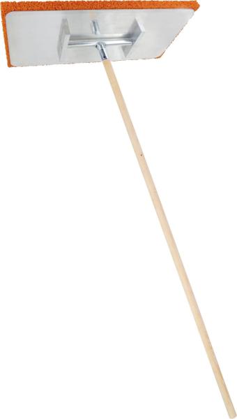 Deckenreibebrett mit Stiel 20x40cm, Stiel 130cm vorne