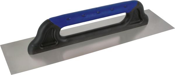 Schweizer Glätte 48x13cm, 2K- Griff, Edelstahl, ungezahnt vorne