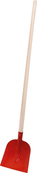 Holsteiner Schaufel 25x27cm m.Buchenst., rot lack. vorne