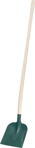 Holsteiner Schaufel 25x27cm mit Buchenstiel 130 cm vorne