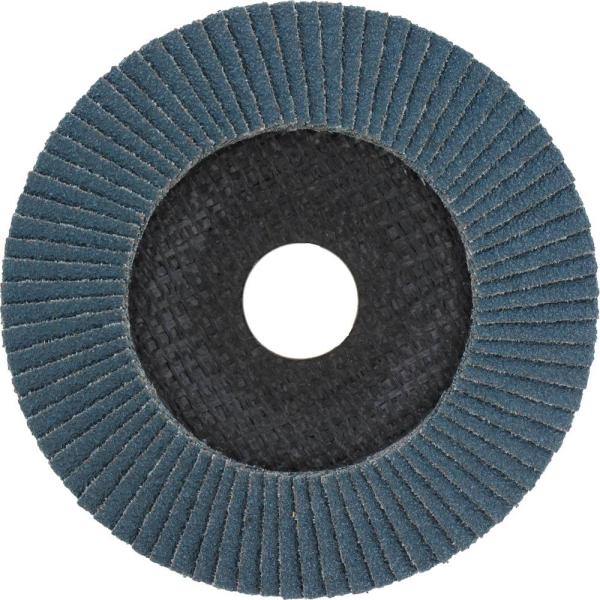 Fächerscheibe 125mm ZK Korn 40 konvexe Form, Stahl