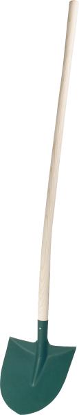 Frankfurter Schaufel 27x30cm mit Aufbug mit Eschenst.130cm vorne