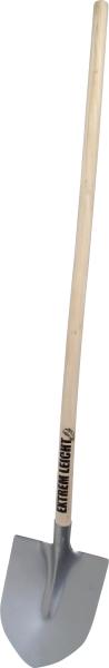 Frankfurter Schaufel Alu+Weide superleicht, Alu+Weidenstiel vorne