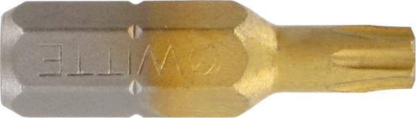 BIT-TORX T10 TIN, 2 Stück,25mm auf Karte  ""Witte"" vorne""