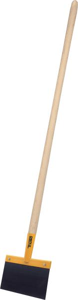 Federstahl-Stoßsch.1,0 mm 150mm breit,mit Stiel vorne