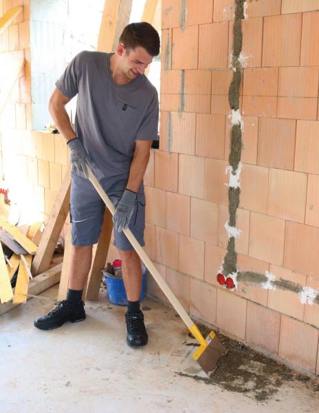 Federstahl-Stoßsch.1,5 mm 150mm breit,ohne Stiel