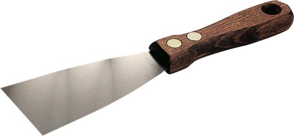 Malerspachtel  80 mm,rostfrei, Edelstahl, poliert vorne