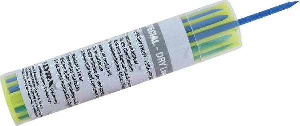 LYRA-DRY Ersatzminen Graphit 2B, 12 Stück, abwischbar