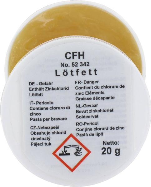 Lötfett 20g.,z.Weichlöten für Kupfer vorne