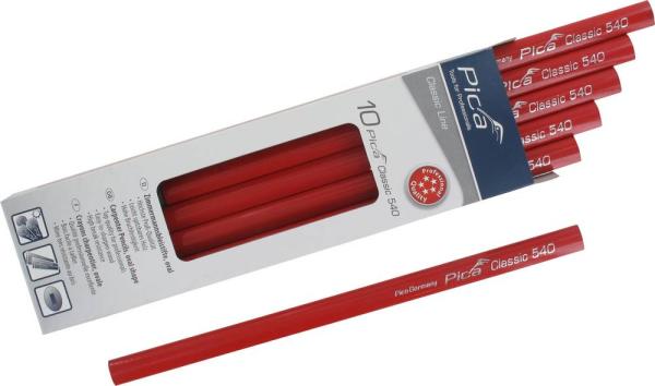 PICA-CLASSIC Zimmermannsstifte oval, 24cm lang, 10Stück/Pack vorne