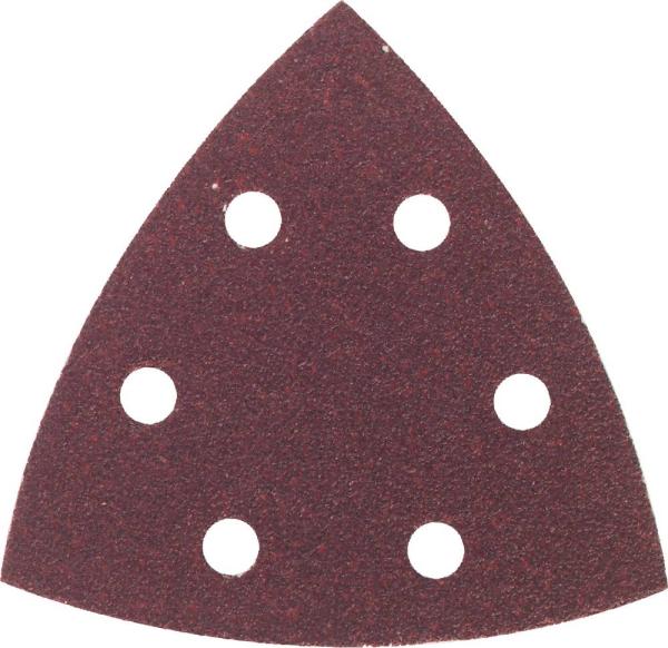 Delta-Haftschleifblätter-Set 96mm,gelocht,je 10xK60/120/180 vorne