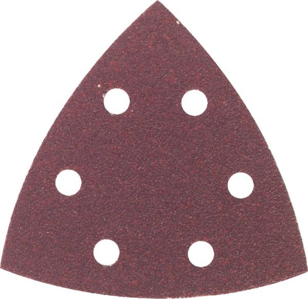 Delta-Haftschleifbl.-Set,105mm gelocht, je 10x K60/120/180 vorne