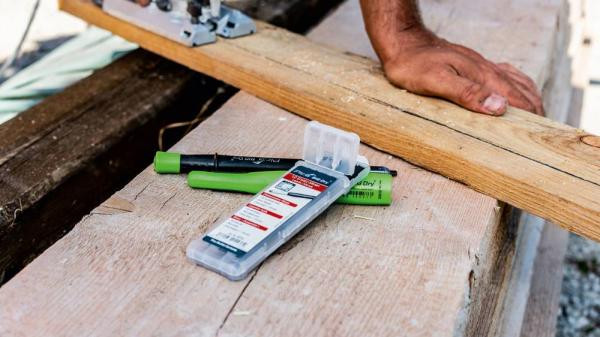 Ersatzminen Graphit 2H, für BIG DRY Marker, 12 Stück/Etui