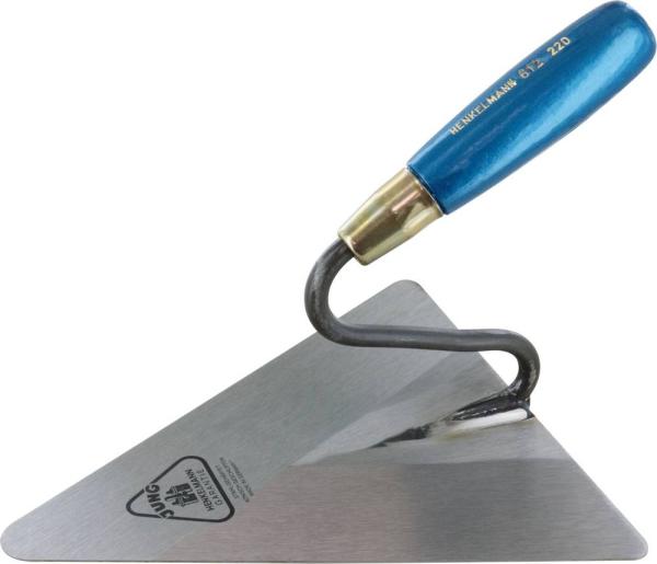 Berliner Maurerkelle 240 mm ""JUNG HENKELMANN"" vorne""