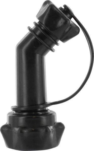 Kombikanister 5,5L Benzin, 3L Öl, mit Ausgießstutzen, weiß